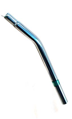 Seatpost Layback 25.4mm X 400mm - Chromoly - Chrome