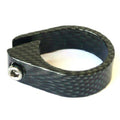 Seat Post Clamp - Carbon Look - 34.9mm