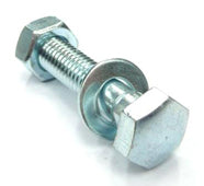 M8 x 40mm Steel Bolt with Washer & Nut (Sold Individually)