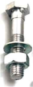 Bolt M8 - 55mm - With Washer & Nut - Steel (Bag 4)