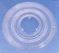 Spoke Protector - Plastic - 3 Prong 36H - Size 6" - For Flanged Hub 68 - 70mm