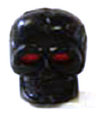 Skull Valve Cap - Black