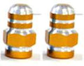 Valve Cap Gold Alloy Nut