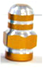 VA-200 Valve Nut - Gold