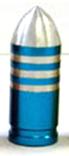 NZB-3 A/V Bullet Valve Cap - Blue