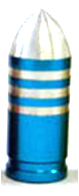 NZB-3 A/V Bullet Valve Cap - Blue