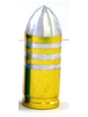 NZB-3 A/V Bullet Valve Cap - Gold