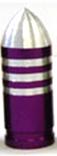 NZB-3 A/V Bullet Valve Cap - Purple