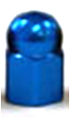 D-015 Valve Cap Nut - Blue