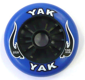 Yak 100mm Scooter Wheel - Black/Blue