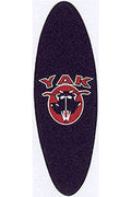 Kick Scooter Deck Grip Tape - Yak Oval 340 x 90mm - Black