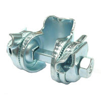 Steel Universal Saddle Bracket - Silver