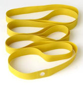 Nylon Rim Tape - Yellow - 700C x 16mm - Pack of 2