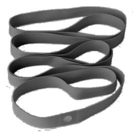 Nylon Rim Tape - Black - 700C x 20mm - Pack of 2