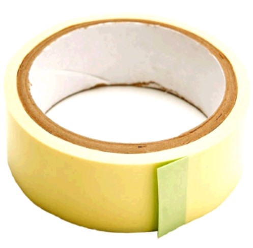 Rim Tape For Tubeless Rims - 25mm x 0.12mm x 10m - Yellow - Universal