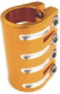 31.8mm Scooter Quad Clamp - Gold