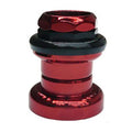 Headset 1 1/8" Threaded - Sealed Bearings - Red