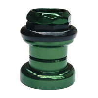 Headset 1 1/8" Threaded - Sealed Bearings - Green