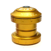 1 1/8" Threadless Alloy Headset - Sealed Bearing - Anodised Gold