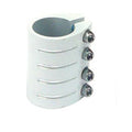 Quad D/Clamp W/4 Bolts 33.6 White