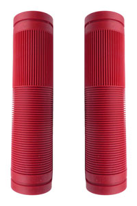 Bulletproof 130mm Grips - Closed Ends - Red