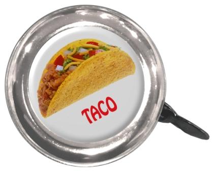 Steel Taco Bell - 55mm Diameter - Fits All Standard Handlebars