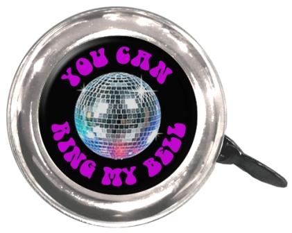 Steel Ring My Bell Bell - 55mm Diameter - Fits All Standard Handlebars