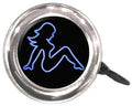 Steel Trucker Girl Bell - 55mm Diameter - Fits All Standard Handlebars