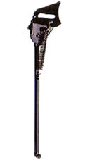 16" Axle Mount Kickstand - Black