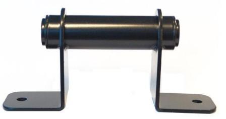 Fork Mount Supplied With Mounting Hardware - For 15mm Axles - 100mm - Black