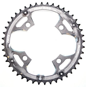Alloy Chain Ring - 44T x 104 BCD - 8/9 Speed - Black