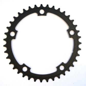 Alloy Chain Ring - 39T x 130 BCD - 10 Speed - Black