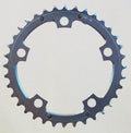 Chain Ring - 36T x 110 BCD - 9/10 Speed - 7075 CNC Aluminium - Silver
