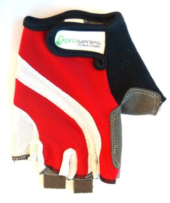 Pro Series Amara Palm Gel Gloves - Red - Small