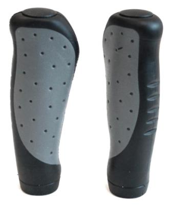 Tour Series Anatomical Handlegrips - Black/Grey - 130mm