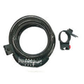 Combination Cable Lock - 8mm x 1800mm