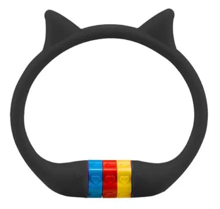 Kids Colour & Shapes Combination Lock - 10mm x 350mm - Black