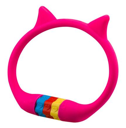 Kids Colour & Shapes Combination Lock - 10mm x 350mm - Pink