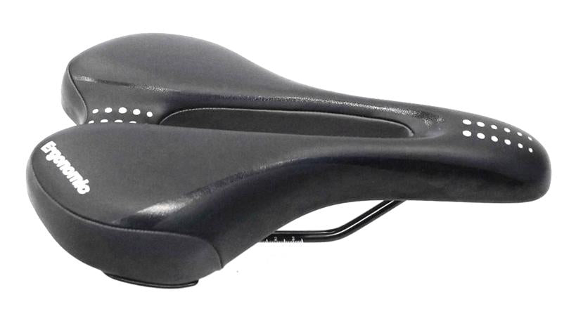 Tour Series Ergonomic Saddle With Cut Out - Black