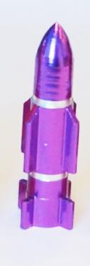 Atomic Rocket A/V Valve Cap - Purple (Sold Individually)