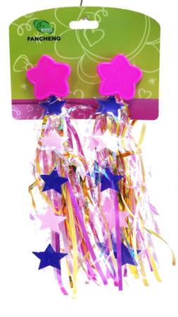 Princess Story Kids H/Bar Streamers - Laser Finish with Stars