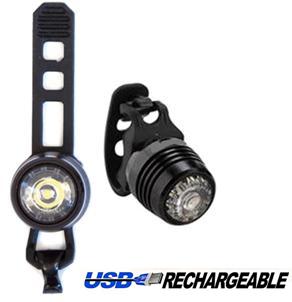 Six20 USB Alloy Front Light - Black