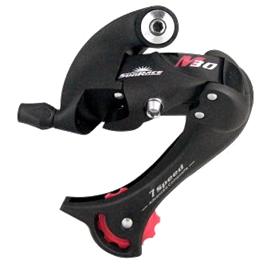 Rear Derailleur - 7/8 Speed - Long Cage - Black