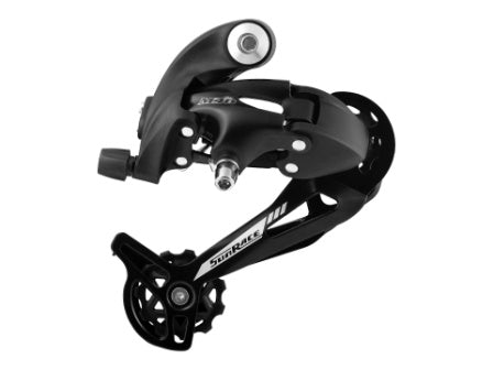 Sunrace 7/8 Speed Rear Derailleur with Bracket/Hanger