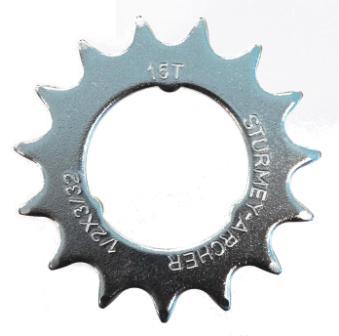 Sturmey Archer 3 Spline Coaster Brake Cog - 15T (Flat Type)