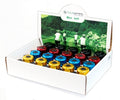 Display Box Of 20 Bells (Black - Red - Blue - Gold)