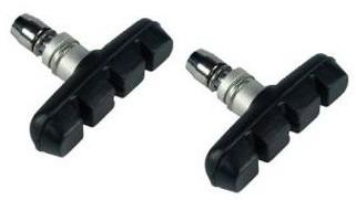 Brake Shoes - 55mm For V Brake - Shoes/Pads - On Header Cards - (Sold In Pairs)