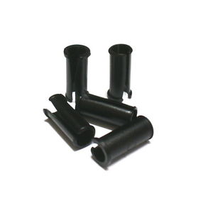 Housing Hose Guide/Clips for Frame Loops - Black - 5.8mm x 18.8mm (Bag of 5)