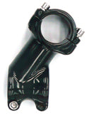 1 1/8" Threadless Ahead Stem - 70mm Ext - 35° - 31.8mm H/Bar - Polish Black