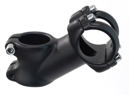 1 1/8" Threadless Ahead Stem - 70mm Ext - 35° - 31.8mm H/Bar - Matte Black